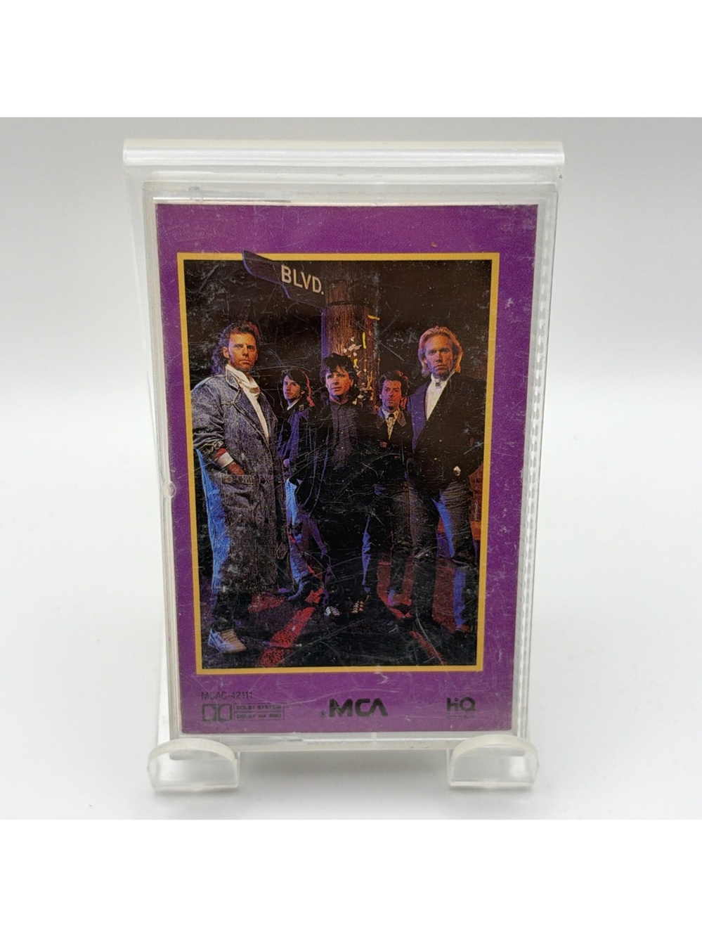 Boulevard - Blvd (1988) - MCA Records Canadian Rock Cassette Tape